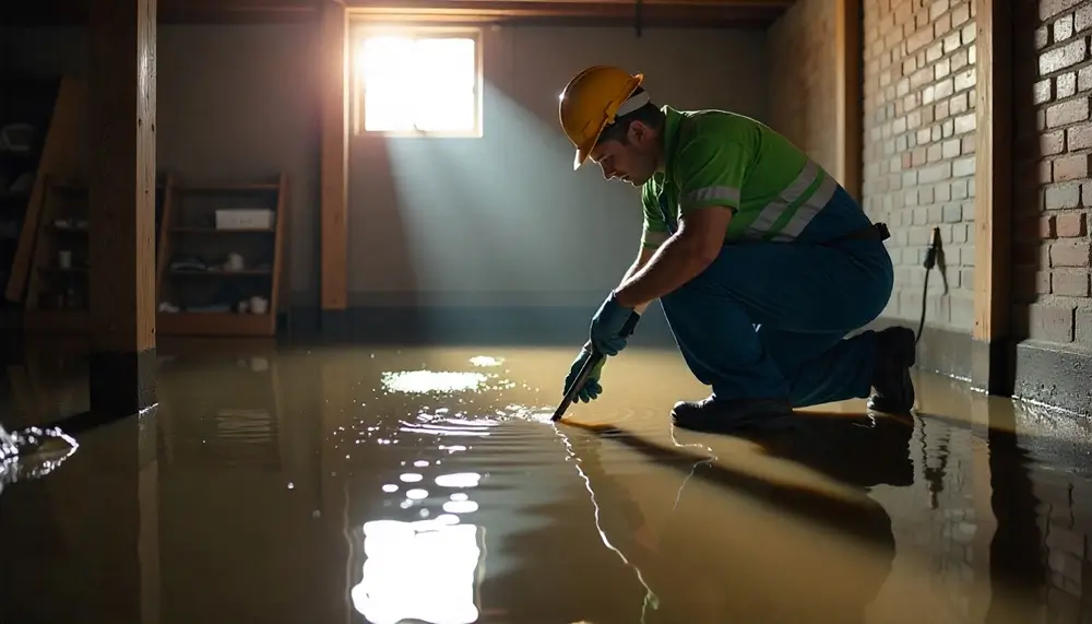 Professional water damage restoration services in Castleton, VA